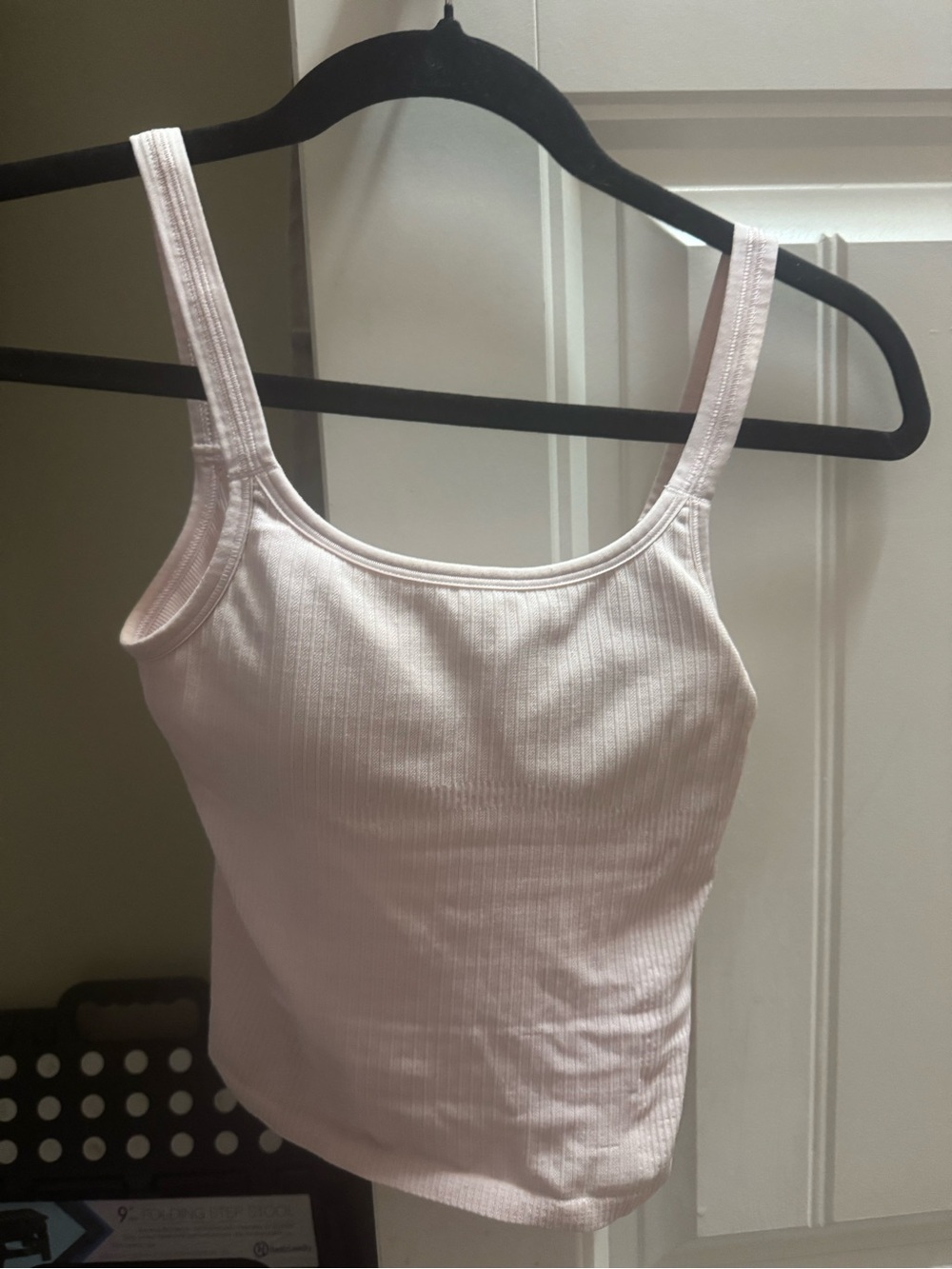 lululemon athletica Light Pink Ribbed Tank Top - worn once